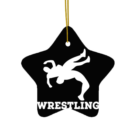 wrestling Ceramic Ornaments
