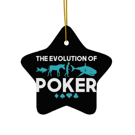 The Evolution of Poker Ceramic Ornaments