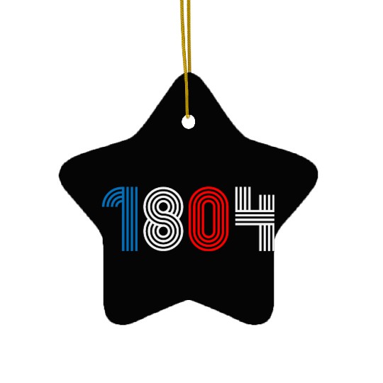 1804 Haiti Independence Ceramic Ornaments