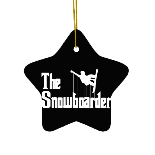 Snowboarder Snowboarding Snowboard Ceramic Ornaments