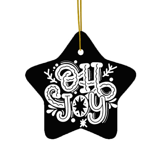 OH JOY - Christmas Gift Ceramic Ornaments