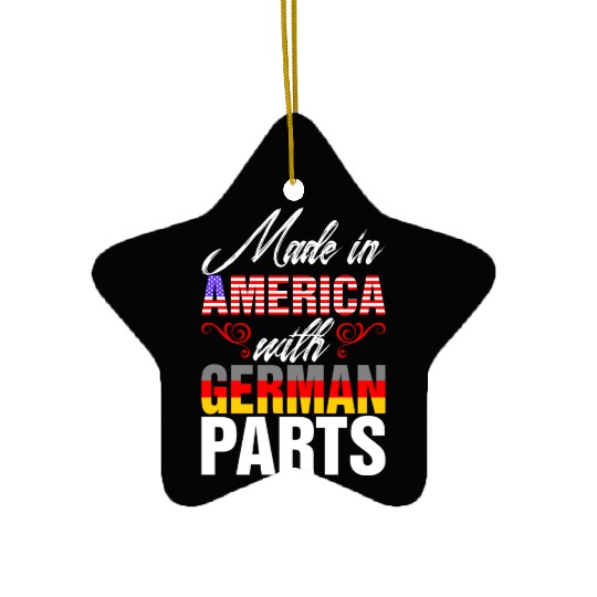 Made In America With German Parts Ceramic Ornaments