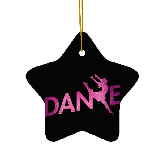 Dance Ceramic Ornaments