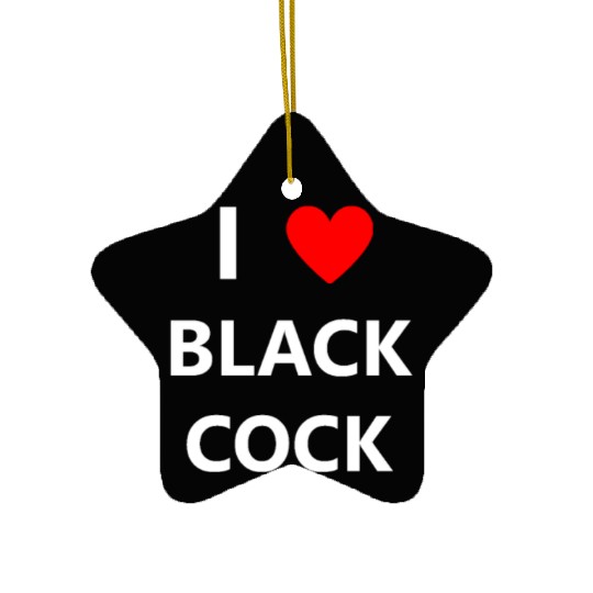 Black Cock Dick Penis sx Bjob Oral Kink BBC Ceramic Ornaments