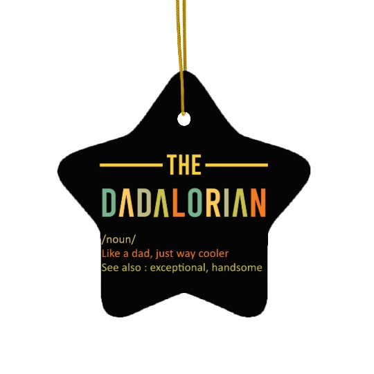 THE DADALORIAN Ceramic Ornaments