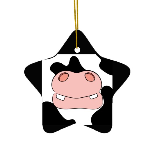 Cow Ceramic Ornaments