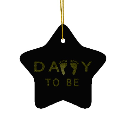 Daddy To Be Ceramic Ornaments