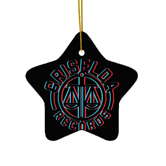 Fashion Rebels Records Ceramic Ornaments