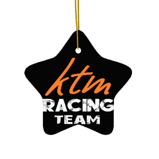 Ktm Racing Team Ceramic Ornaments