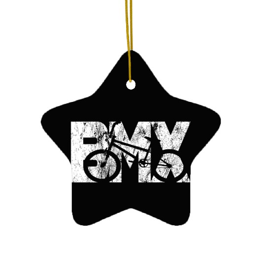 Cool Vintage Bmx Bike Fan Ceramic Ornaments Racing Gift Boys