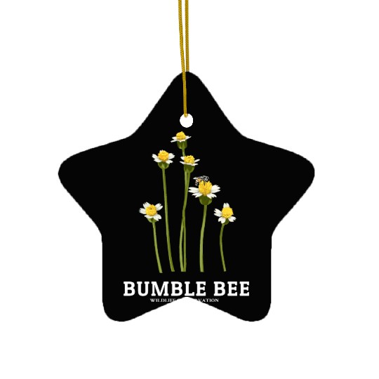 Bumble Bee Ceramic Ornaments