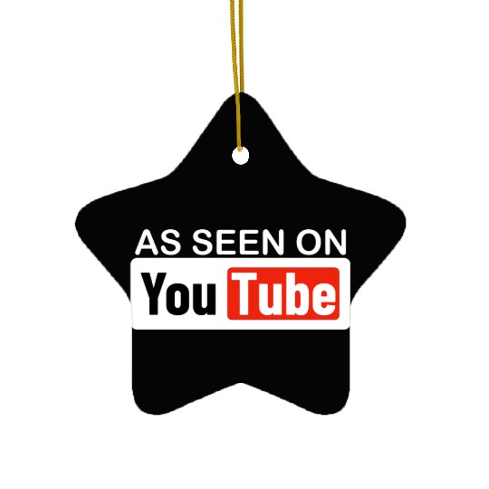 AS SEEN ON YouTube Ceramic Ornaments