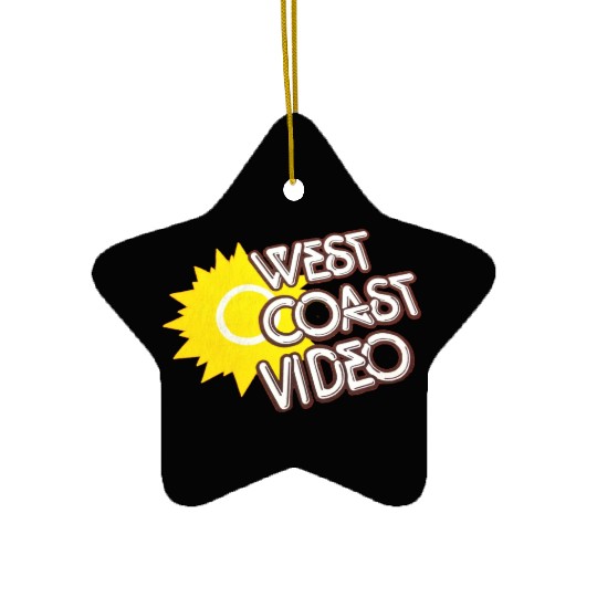 West Coast Video Ceramic Ornaments