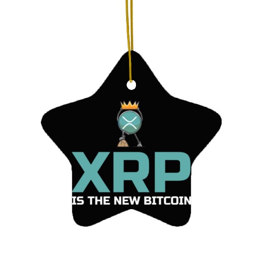 XRP Is The New Bitcoin Ripple Cryptocurrency Ceramic Ornaments
