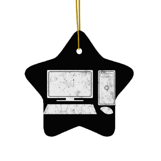 Computer Programmers Programming Computer Science Ceramic Ornaments