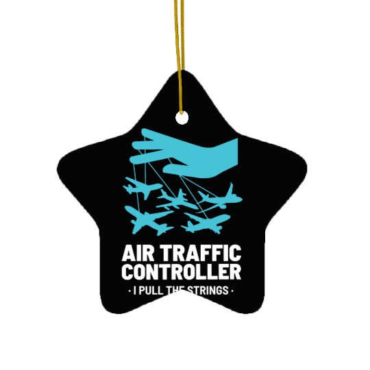Air Traffic Controller ATC Air Traffic Control Ceramic Ornaments