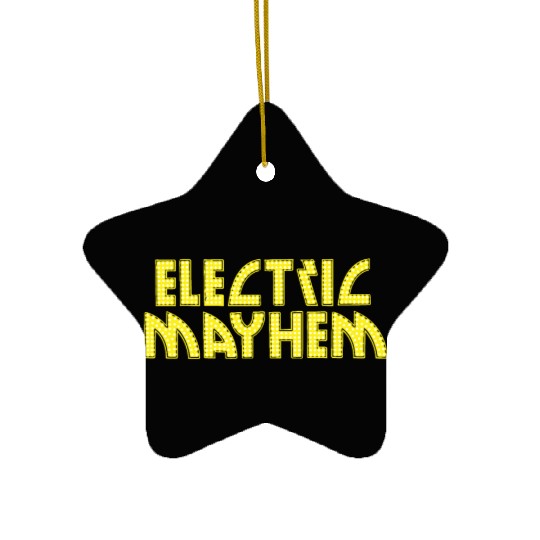 Electric Mayhem Ceramic Ornaments