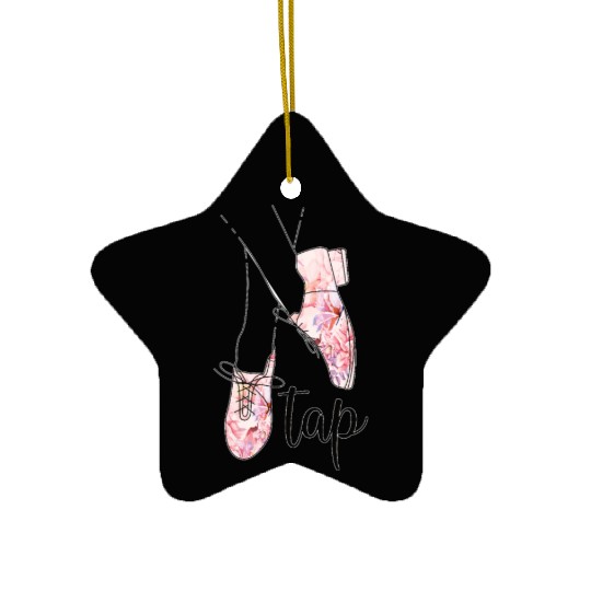Tap Dance Gifts Tap Dancing Lover Dance Teacher Ceramic Ornaments