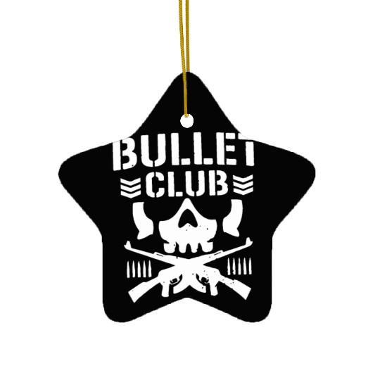 bullet club Ceramic Ornaments