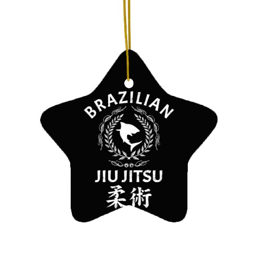 BJJ Jiu Jitsu Ceramic Ornaments