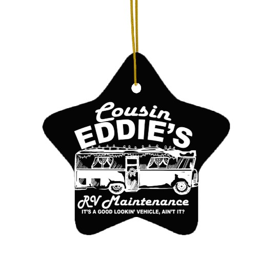 Cousin Eddies Rv Maintenance Ceramic Ornaments