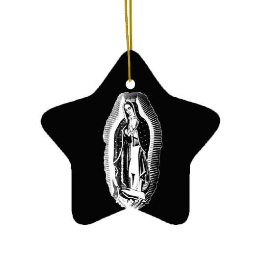 Our Lady of Guadalupe Ceramic Ornaments