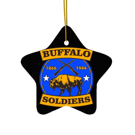 BUFFALO SOLDIERS Ceramic Ornaments
