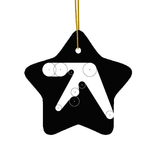 Aphex Twin Logo Ceramic Ornaments