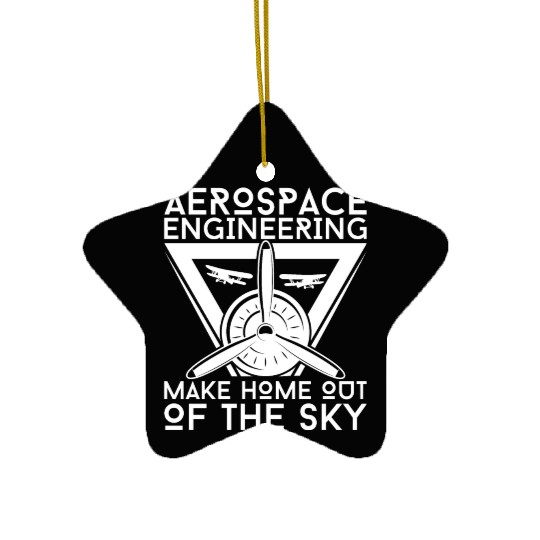 Aerospace Engineering Quote Aviation Jokes Airplan Ceramic Ornaments