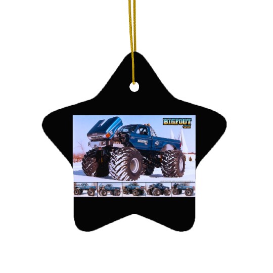 Classic BIGFOOT 4* Ceramic Ornaments
