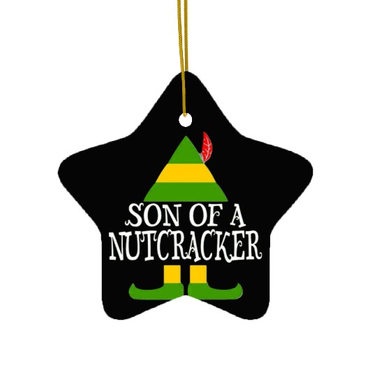 Son of a nutcracker Ceramic Ornaments