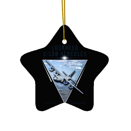 Lockheed C 130 Hercules Ceramic Ornaments