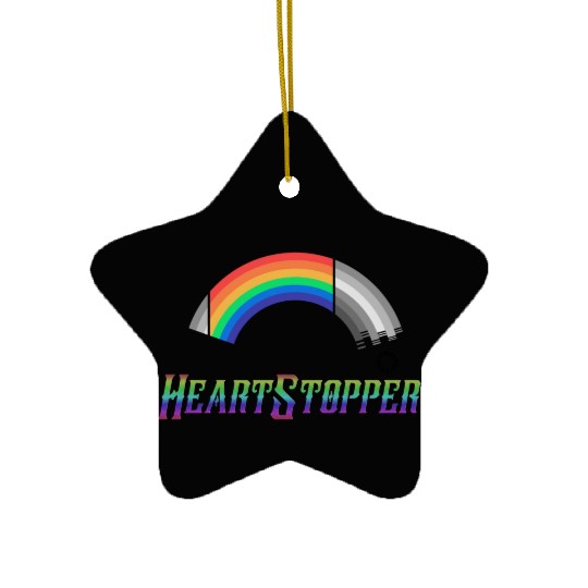 Heartstopper Rainbow LBGTQIA+ Loading Ceramic Ornaments
