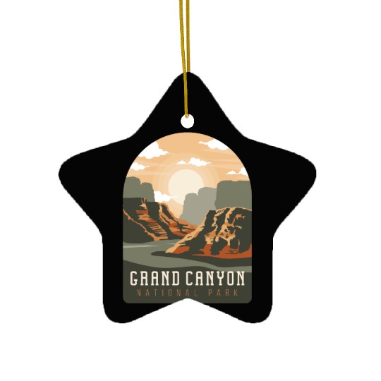Grand Canyon National Park Grand Canyon National P Ceramic Ornaments