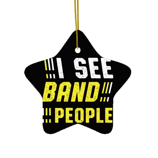 See band People Concert Goer Gift Ceramic Ornaments