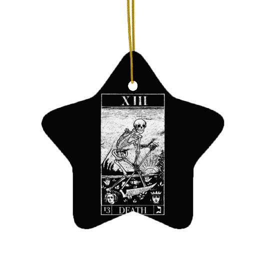 Blackcraft The Grim Reaper Vintage Death Tarot Car Ceramic Ornaments