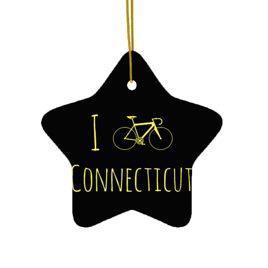 Bike Connecticut Ceramic Ornaments Cyclist Ceramic Ornaments Racing Bicycle