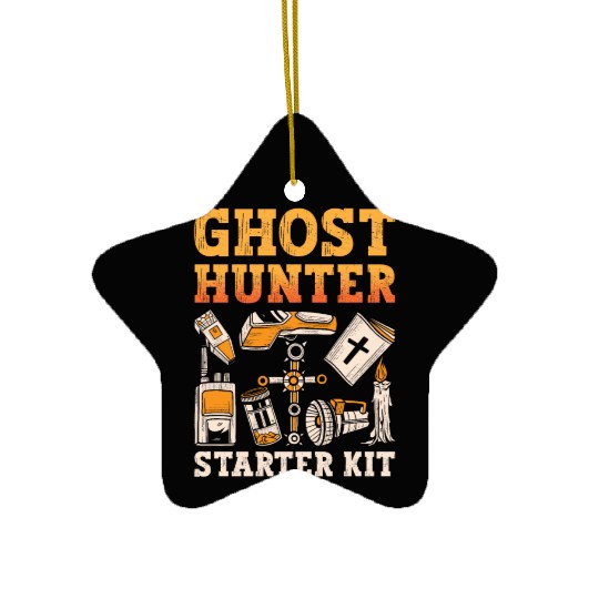 Ghost Hunter Starter Kit Paranormal Ghost Hunting Ceramic Ornaments
