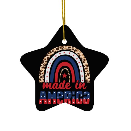 Made In America Ceramic Ornaments