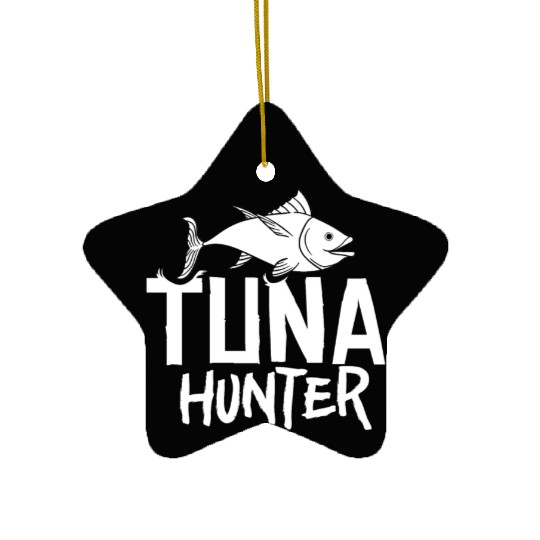 Red Tuna Fish Bluefin Fishing Salad Ceramic Ornaments