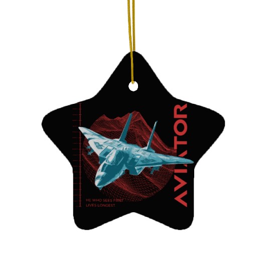 Aviator F-14 Tomcat Ceramic Ornaments