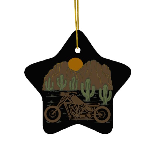 BROTHERHOOD DESERT Ceramic Ornaments