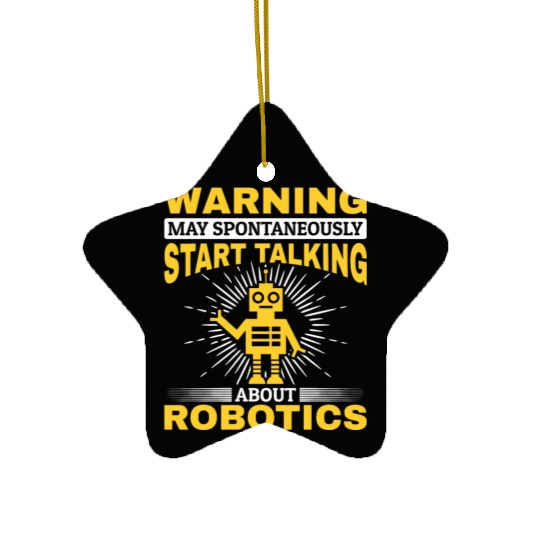 Robot Boys Robotics Kids Robots Ceramic Ornaments