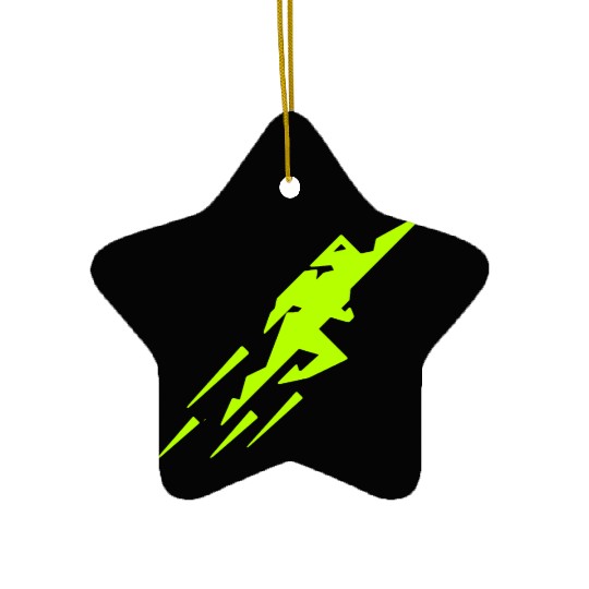 Rocket Man Ceramic Ornaments