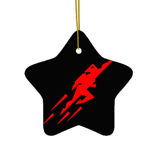 Rocket Man Ceramic Ornaments