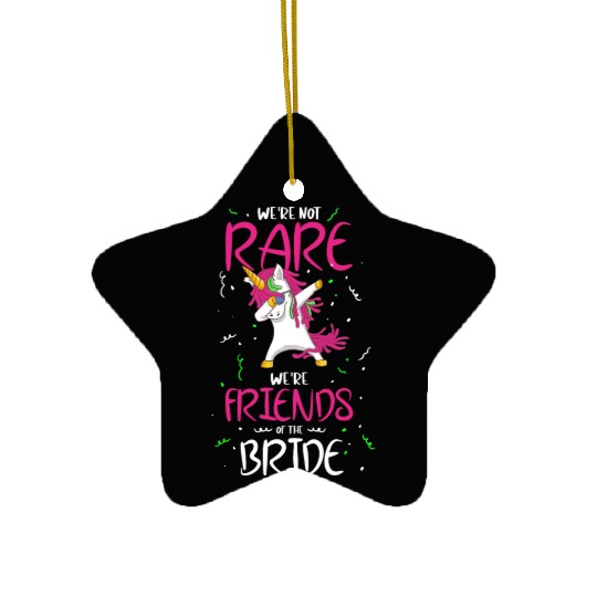Friends Of Bride Bachelorette Party Hen Party Ceramic Ornaments