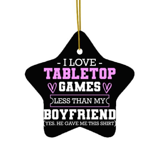 Board Game Strategy Chess Ceramic Ornaments