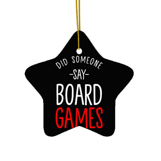Game Night Nerd Rpg Roleplay Card Game Board Ceramic Ornaments