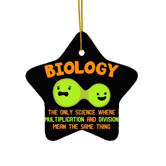 Microbiology Virus Gene Teaching Biology Teacher Ceramic Ornaments