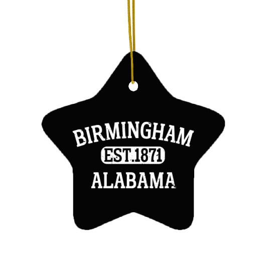 Birmingham Albm Vintage Ceramic Ornaments